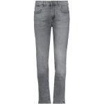 Jeans slim Selected Homme gris en coton délavés W32 L32 pour homme en promo 