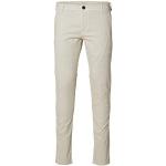 Pantalons chino Selected Homme blancs W36 look casual pour homme en promo 