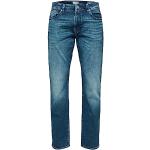 Jeans droits Selected Homme bleus en coton Taille M W36 look fashion pour homme 
