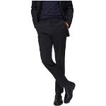 Pantalons de costume Selected Homme noirs Taille 3 XL look fashion pour homme en promo 