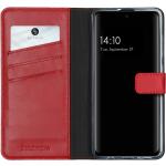 Housses Samsung Galaxy A51 rouges en cuir 
