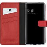Housses Samsung Galaxy S20 rouges en cuir 