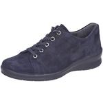Chaussures oxford Semler bleues avec semelles amovibles à bouts ronds Pointure 35,5 avec un talon jusqu'à 3cm look casual pour fille 