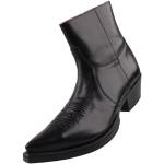 Bottines Sendra Boots noires en cuir Pointure 46 look fashion pour homme 