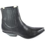 Bottines Sendra Boots argentées en cuir en cuir Pointure 42 look fashion pour femme 