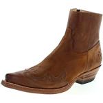 Bottines Sendra Boots marron en cuir en cuir Pointure 42 look fashion pour femme 