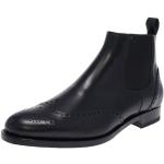 Bottines Sendra Boots noires en cuir en cuir Pointure 47 look fashion pour homme 