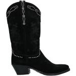 Bottines Sendra Boots noires en cuir en cuir Pointure 37 pour femme 