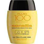 Sensilis Sun Secret Protection Solaire Visage Ultra Fluide 100 pour Peaux Sensibles et Intolérantes au Soleil 40 ml