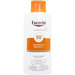 Crèmes solaires Eucerin indice 50 400 ml pour le corps texture lait 