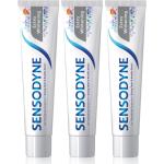 Sensodyne Extra Whitening dentifrice blanchissant au fluor pour dents sensibles 3x75 ml