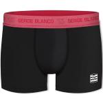 Boxers Serge Blanco noirs Taille XL look fashion pour homme 