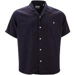 Chemises Serge Blanco bleu nuit en lyocell tencel Taille XL pour homme 