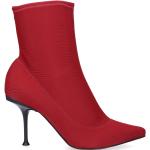 Bottines à talon Sergio Rossi rouges Pointure 40 look fashion pour femme 