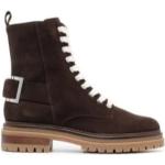 Sergio Rossi - Shoes > Boots > Lace-up Boots - Brown -