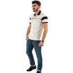 Polos Sergio Tacchini beiges Taille L look fashion pour homme 