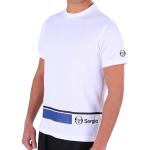 T-shirts Sergio Tacchini blancs à manches courtes à manches courtes Taille M look fashion pour homme 