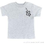 Chemises à motif serpents pour garçon de la boutique en ligne Etsy.com 