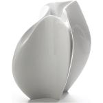 SERRALUNGA vase FLOW-M (Blanc brillant - LLDPE)
