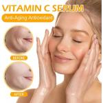 Sérums vitamine c vitamine E pour le visage raffermissants hydratants pour tous types de peaux texture crème 