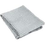 Serviettes de bain Blomus gris clair en coton lavable en machine 50x100 