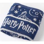 Serviettes de bain bleues Harry Potter pour enfant 