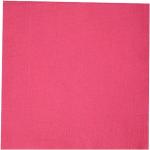 Serviettes en papier rose fushia made in France contemporaines 