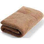 Serviettes de bain HUGO BOSS BOSS marron à rayures en coton 