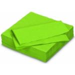 Serviettes en papier vert anis 