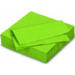 Serviettes en papier vert anis 