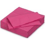 Serviettes en papier roses 