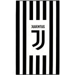 Draps de plage blancs en coton Juventus de Turin 70x140 