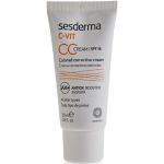 CC Creams Sesderma beiges nude finis lumineux vitamine E 30 ml pour le visage hydratantes 
