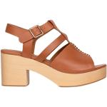 Sessun - Shoes > Sandals > High Heel Sandals - Brown -