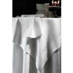 Sets de table Blanc des Vosges blancs en coton lavable en machine 