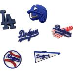 Set Og 6 La Dodgers Charms For Crocs, Set Of Croc Shoes, Gifts, Dodgers, Baseball Charms, Gifts