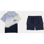 Polos Guess Kids bleus à logo en jersey enfant bio éco-responsable Taille naissance classiques 