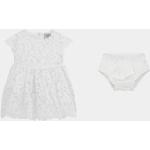 Robes à manches courtes Guess blanches en coton mélangé Taille 9 ans pour fille de la boutique en ligne Guess.eu avec livraison gratuite 