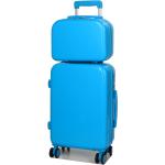 Set valise cabine et vanity Kinston Recife 55 cm Bleu Clair