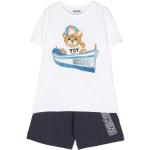 T-shirts à imprimés Moschino blancs en peluche à motif ours de créateur Taille 10 ans pour garçon de la boutique en ligne Miinto.fr avec livraison gratuite 