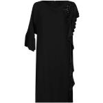 Robes Seventy noires en viscose à manches courtes midi à manches courtes à col rond Taille XS pour femme en promo 