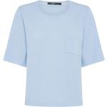 T-shirts Seventy bleus en viscose Taille L look casual pour femme 