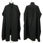 Manteaux gothiques noirs Harry Potter Severus Rogue lavable à la main Taille 3 XL look médiéval pour homme 