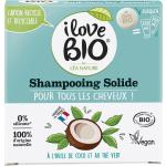 Shampoings solides bio au thé vert pour tous types de cheveux texture gel 