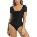 Body strings noirs Taille M look fashion pour femme 