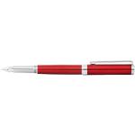 Sheaffer Intensity Engraved Red Lacquer w/Chrome Appointments and Fine Nib Fountain Pen