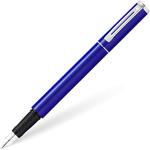 Sheaffer Pop Glossy Blue Fountain Pen with Chrome