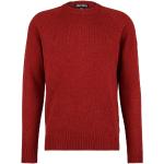 Pulls en laine Sherpa rouges en laine Taille S look fashion pour homme 