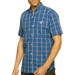 Chemises Shilton bleues à carreaux à carreaux Taille XL look business pour homme 