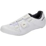 Chaussures de vélo Shimano blanches Pointure 40 look fashion 